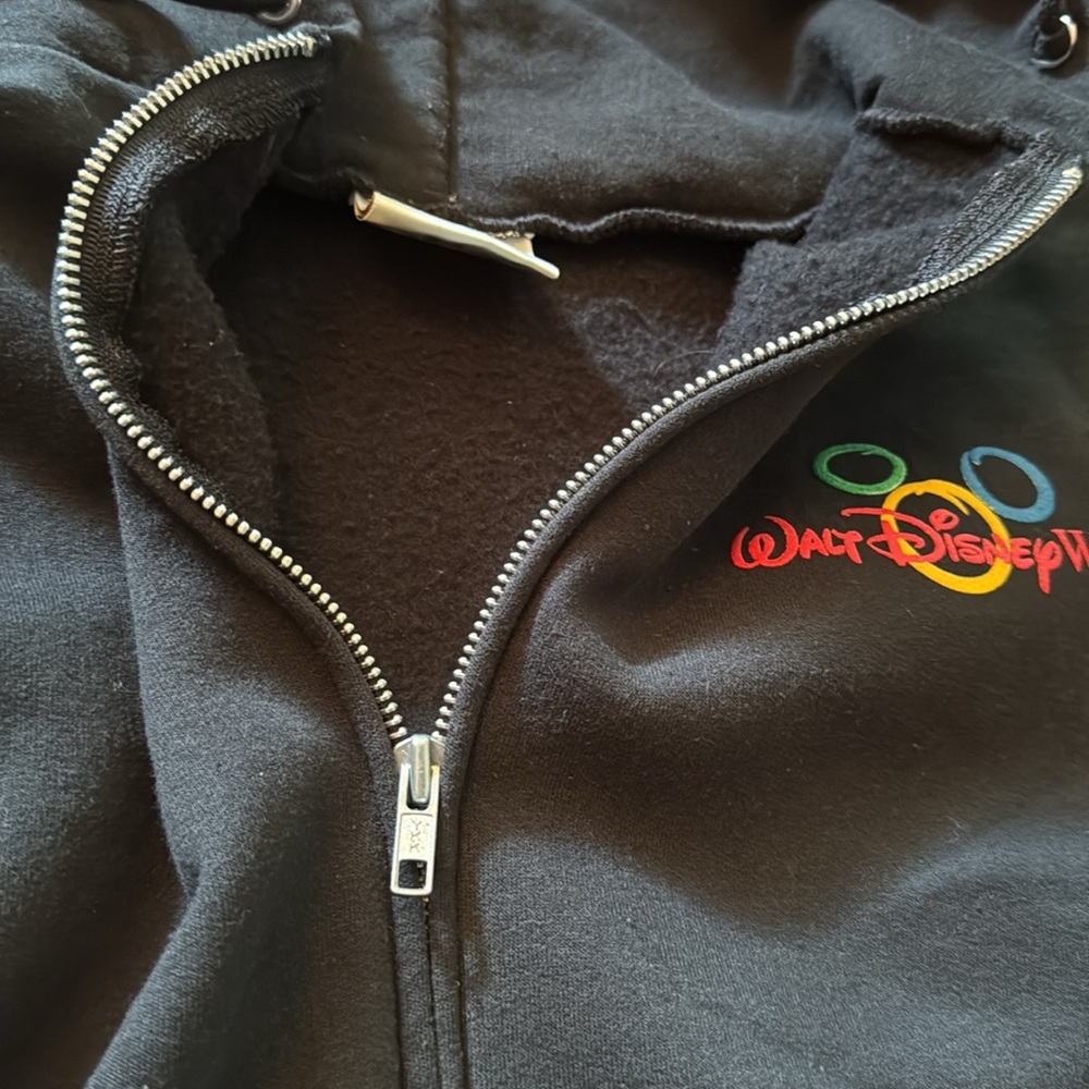 90’s Walt Disney World Vintage Zip-Up Sweater - Picture 6 of 11
